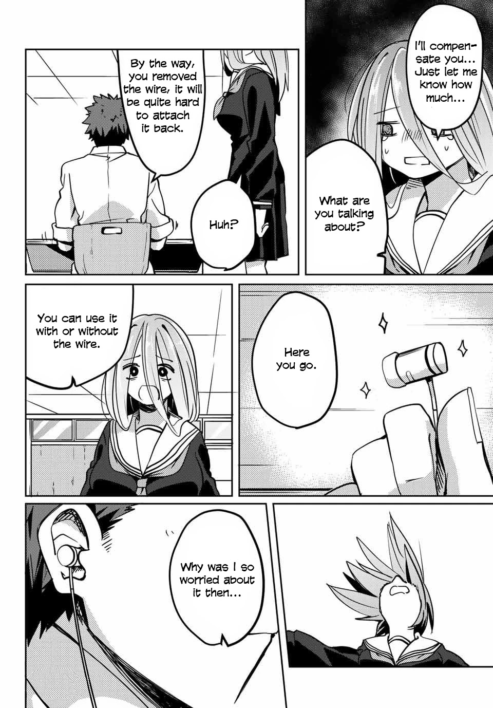 Yoko-san, Sugari Yoru Chapter 15 page 12 - Chapter 15: The Battle Between Youko-san and the Earphone