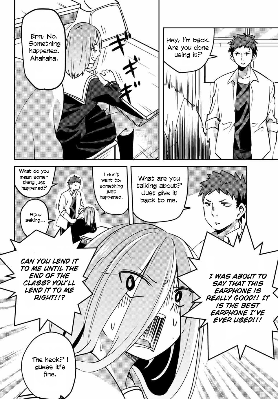 Yoko-san, Sugari Yoru Chapter 15 page 6 - Chapter 15: The Battle Between Youko-san and the Earphone
