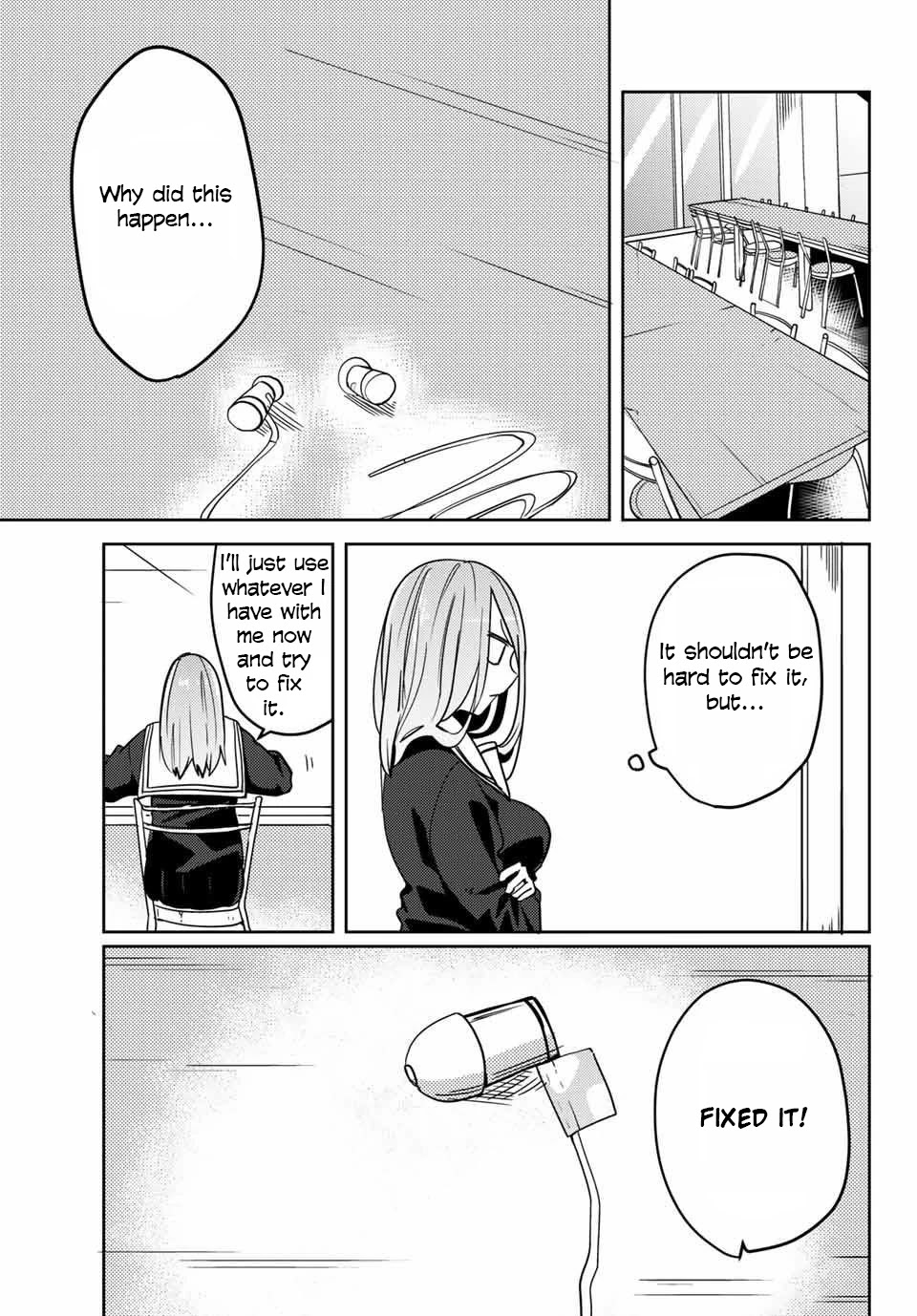 Yoko-san, Sugari Yoru Chapter 15 page 7 - Chapter 15: The Battle Between Youko-san and the Earphone