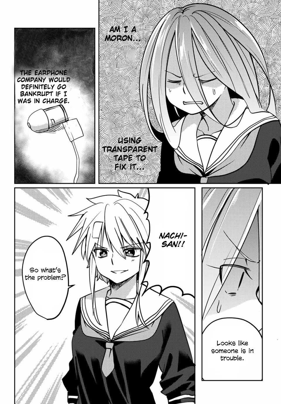 Yoko-san, Sugari Yoru Chapter 15 page 8 - Chapter 15: The Battle Between Youko-san and the Earphone