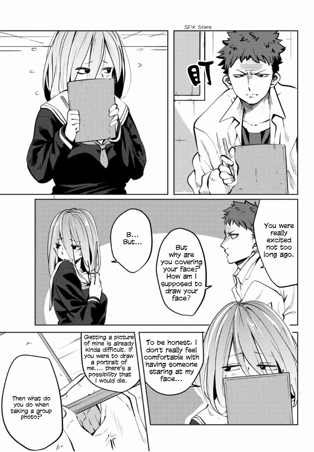 Yoko-san, Sugari Yoru Chapter 19 page 3 - Chapter 19: Depicting The Smile