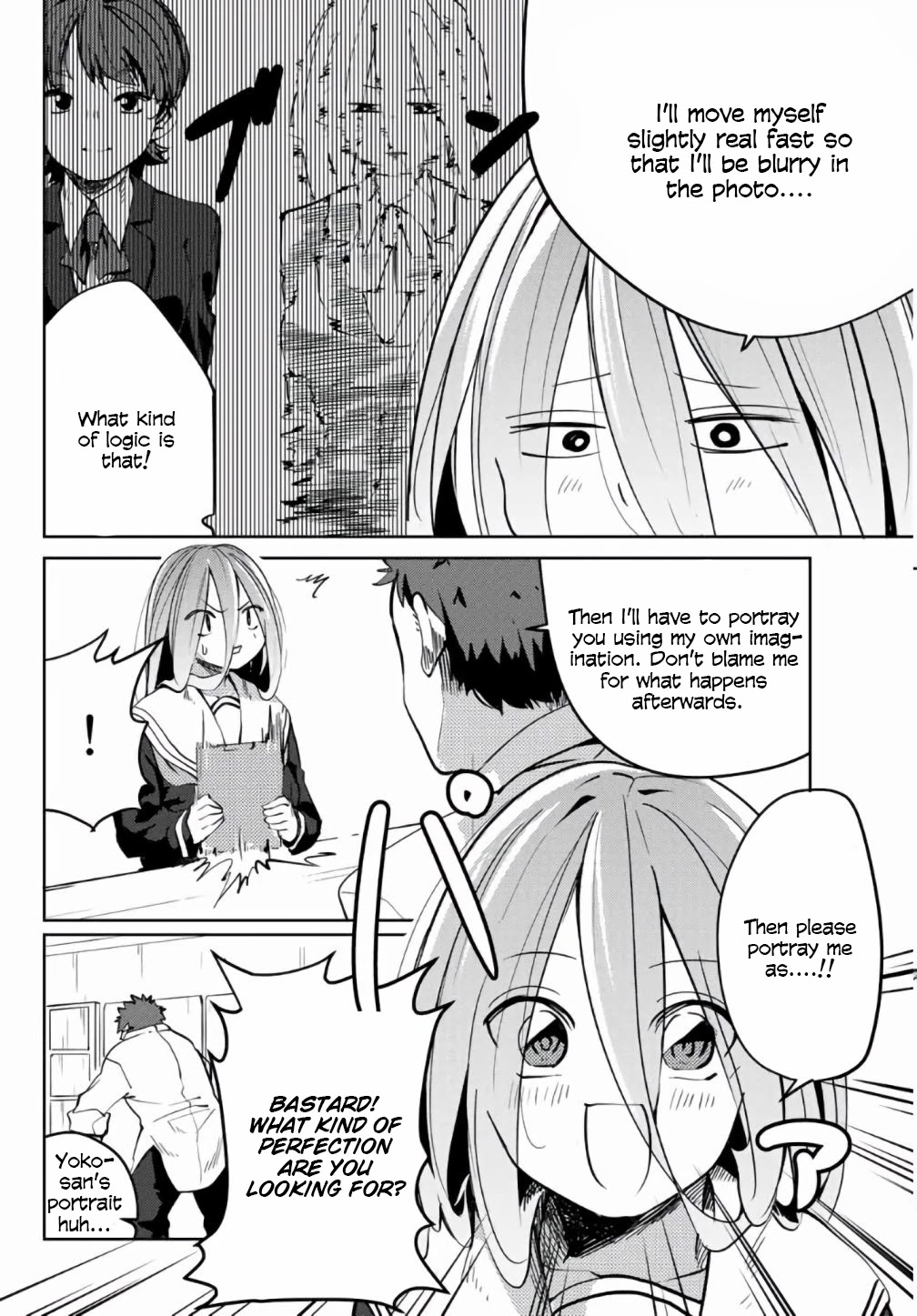Yoko-san, Sugari Yoru Chapter 19 page 4 - Chapter 19: Depicting The Smile