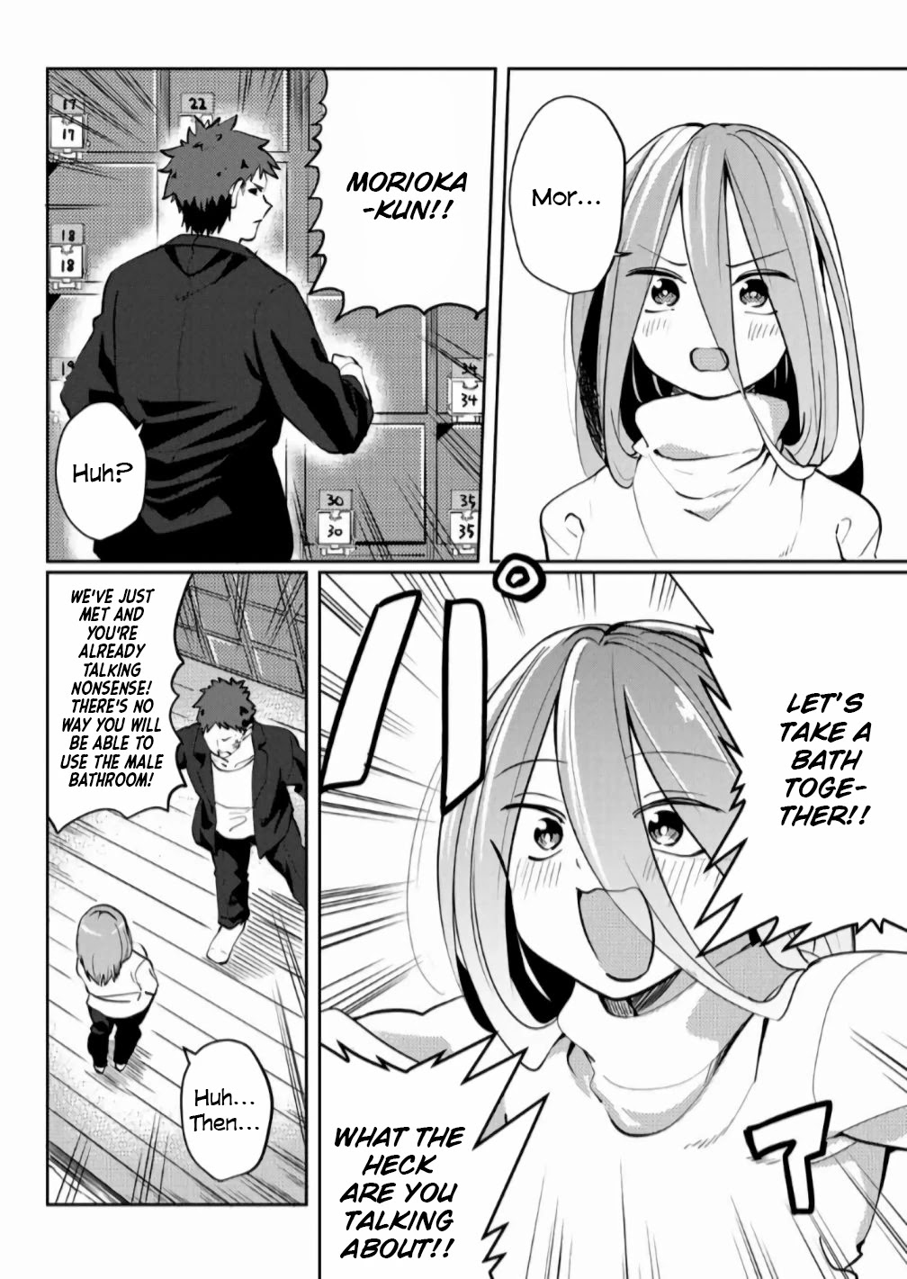 Yoko-san, Sugari Yoru Chapter 20 page 4 - Chapter 20: She hates bathing 1