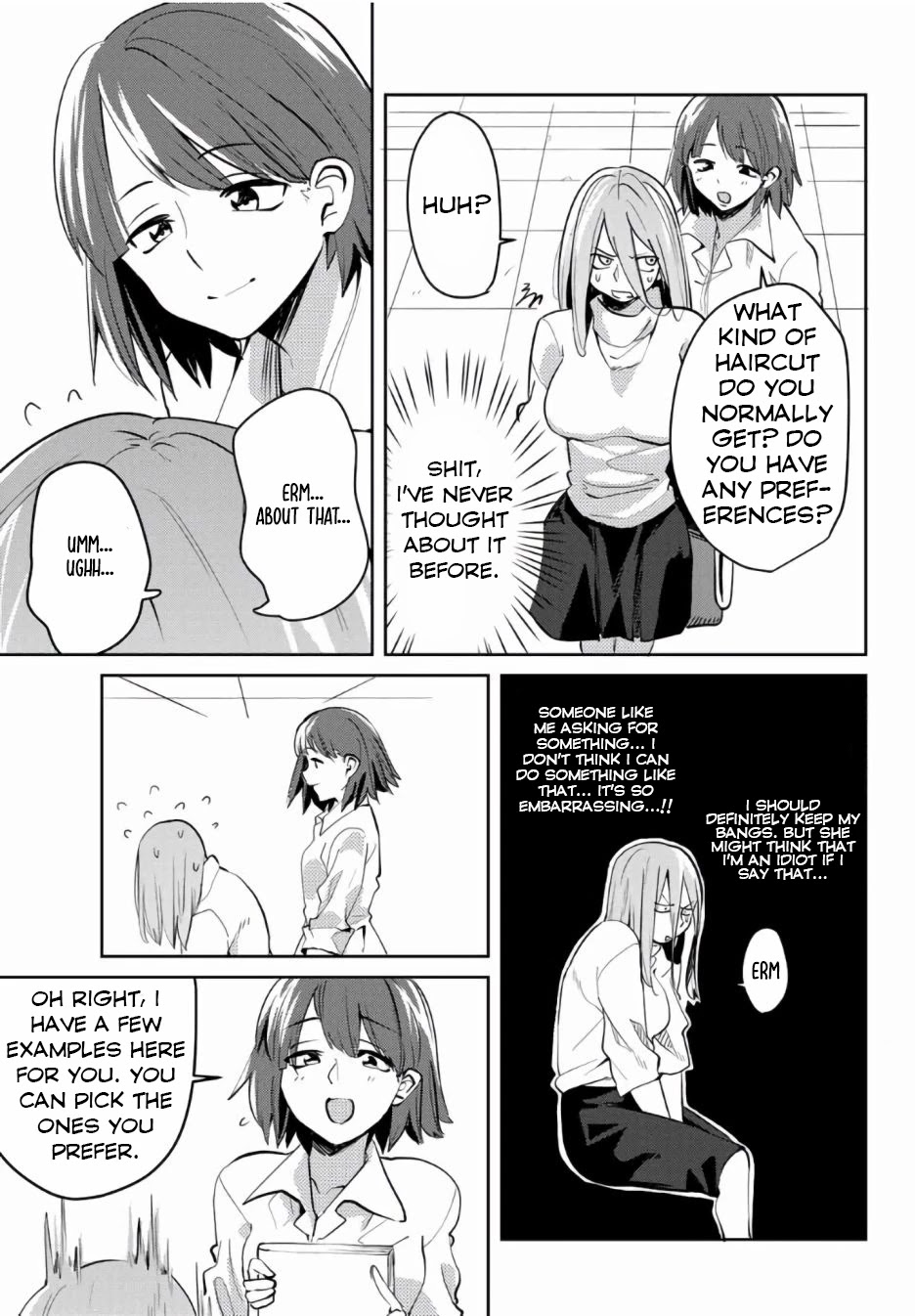 Yoko-san, Sugari Yoru Chapter 24 page 7 - Chapter 24: Yoko-san Tried to be Fashionable