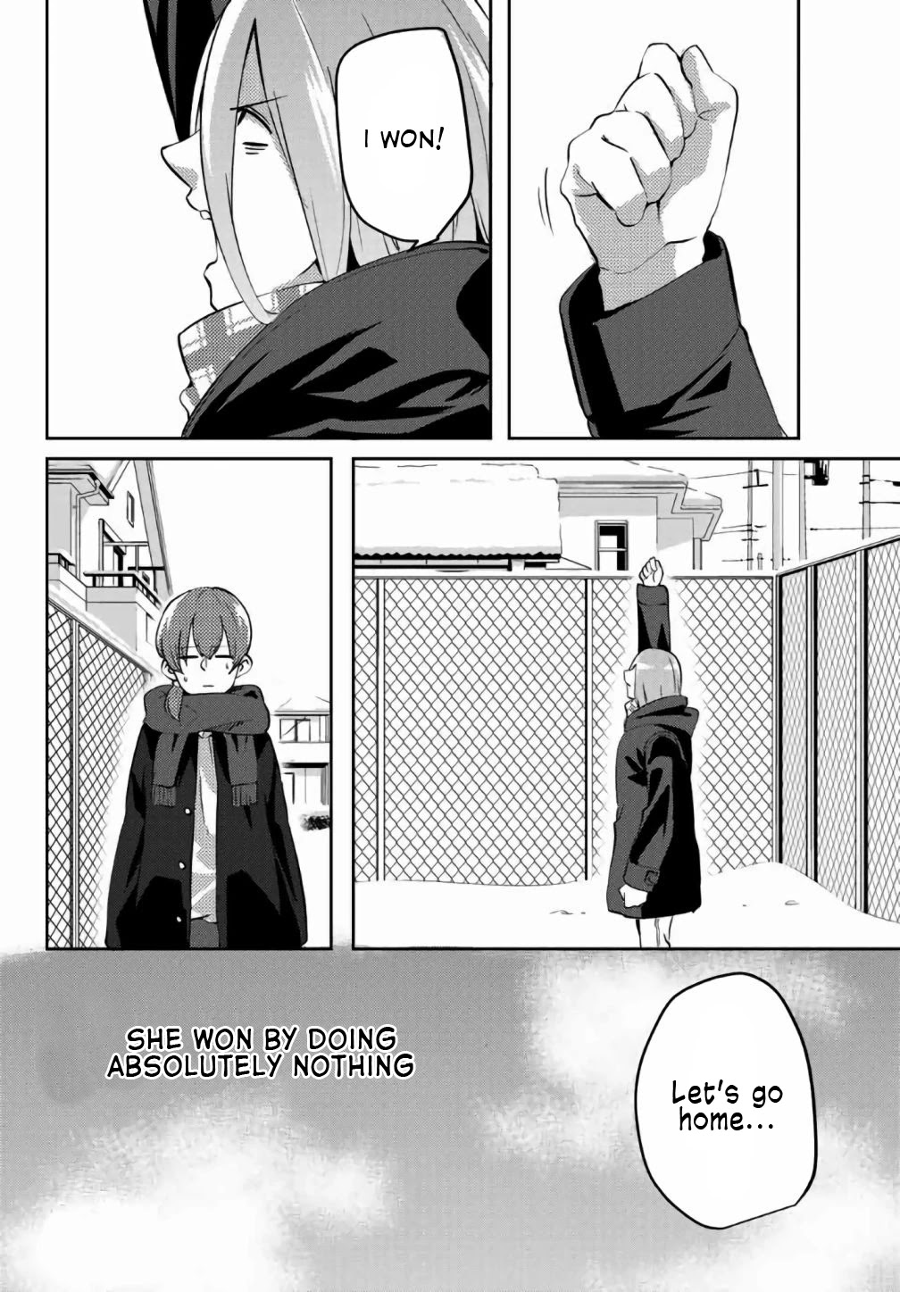 Yoko-san, Sugari Yoru Chapter 26 page 12 - Chapter 26: A Snowball Fight Showdown