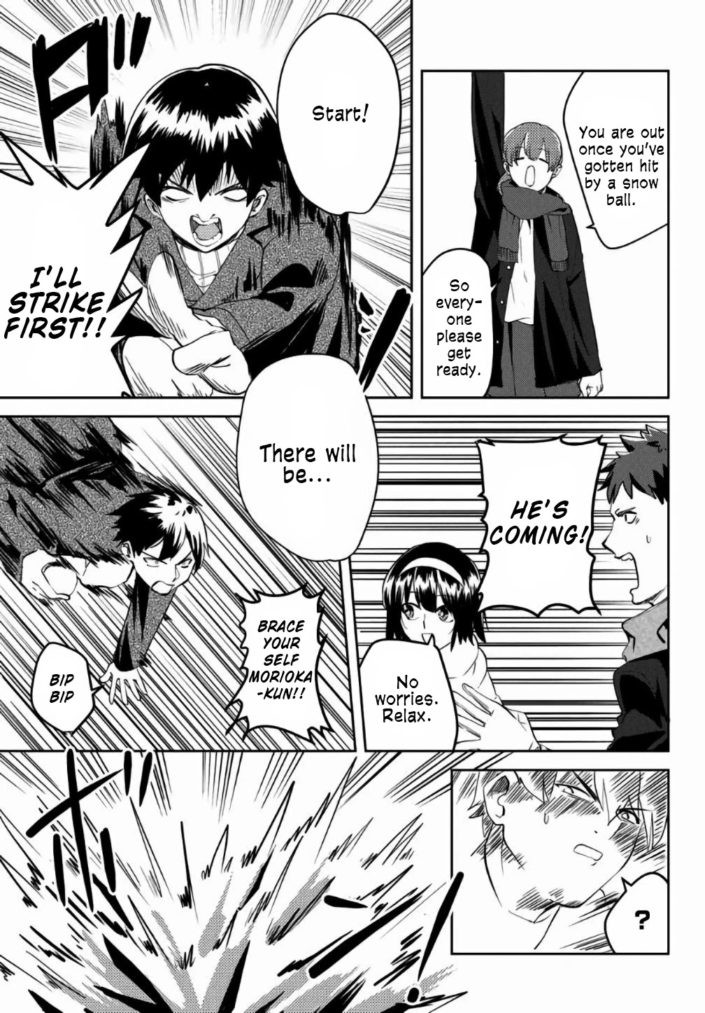 Yoko-san, Sugari Yoru Chapter 26 page 7 - Chapter 26: A Snowball Fight Showdown