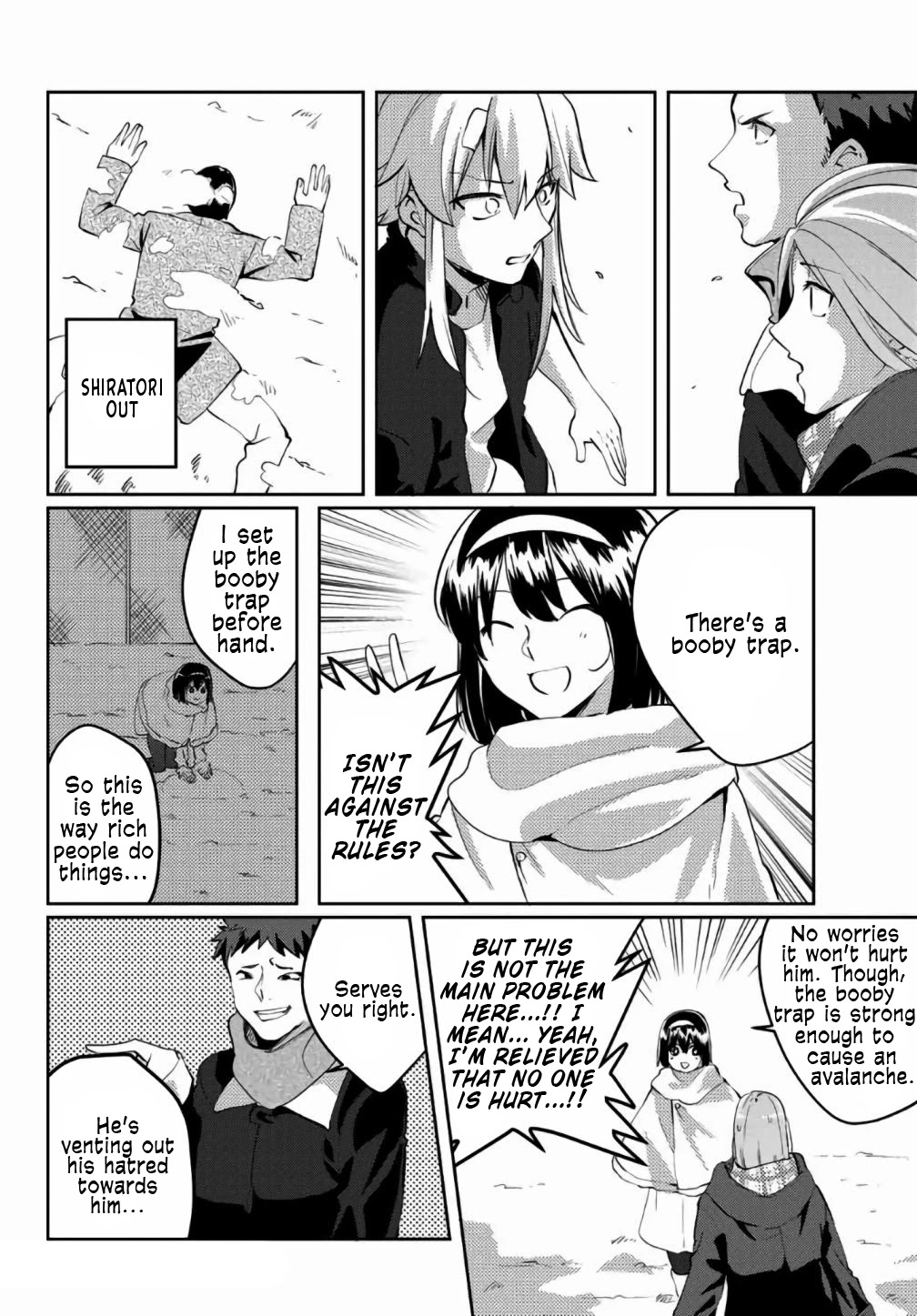 Yoko-san, Sugari Yoru Chapter 26 page 8 - Chapter 26: A Snowball Fight Showdown