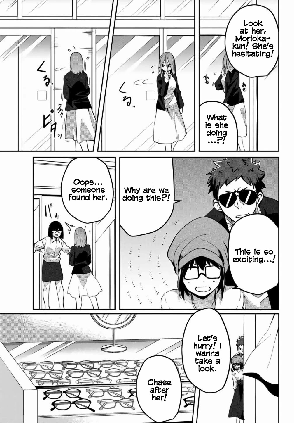 Yoko-san, Sugari Yoru Chapter 28 page 4 - Chapter 28: Today is a good day to wear glasses