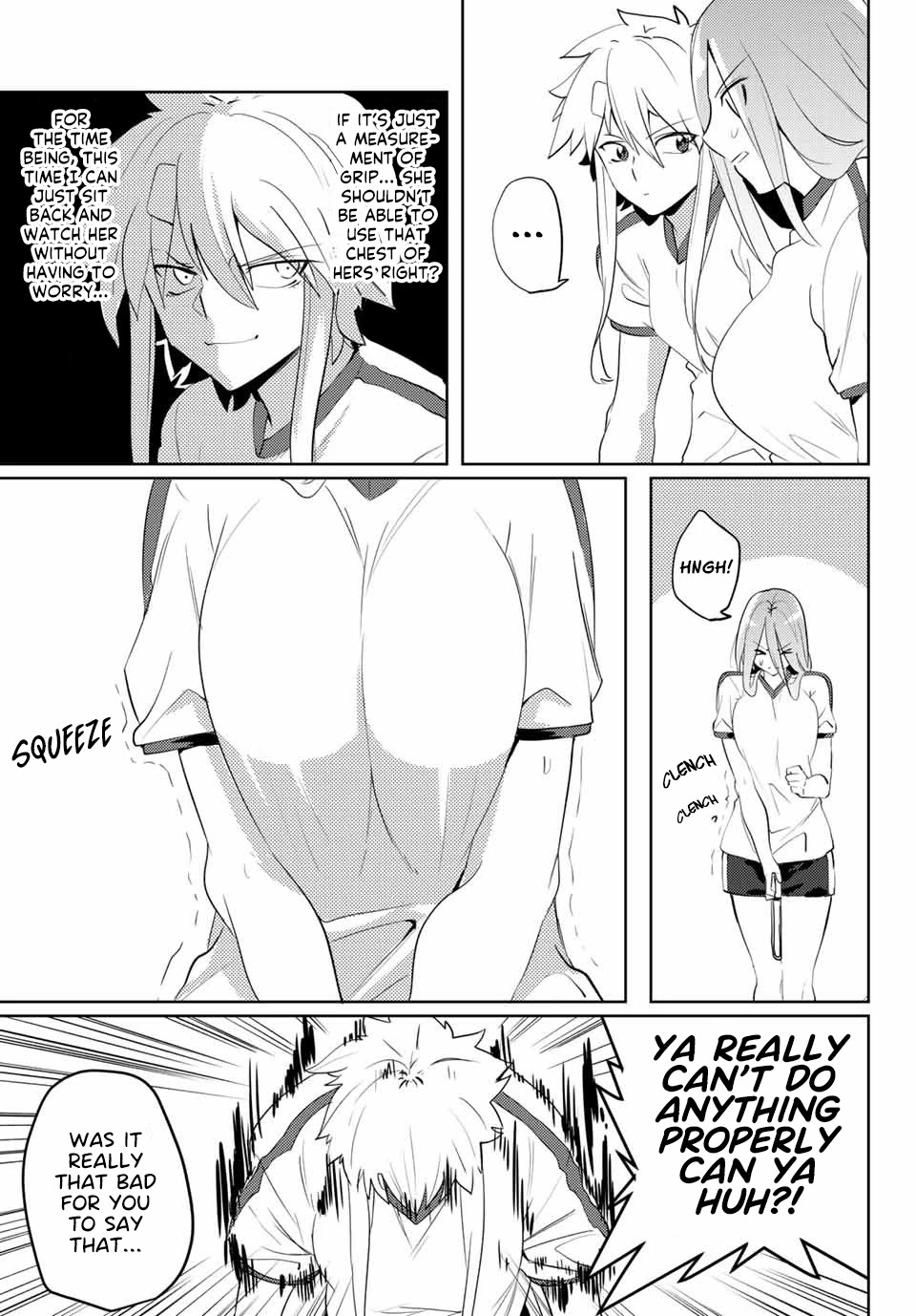 Yoko-san, Sugari Yoru Chapter 29 page 7 - Chapter 29: Body Measurements, A Battle of Breasts