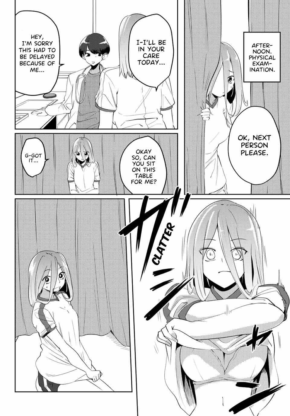 Yoko-san, Sugari Yoru Chapter 29 page 8 - Chapter 29: Body Measurements, A Battle of Breasts