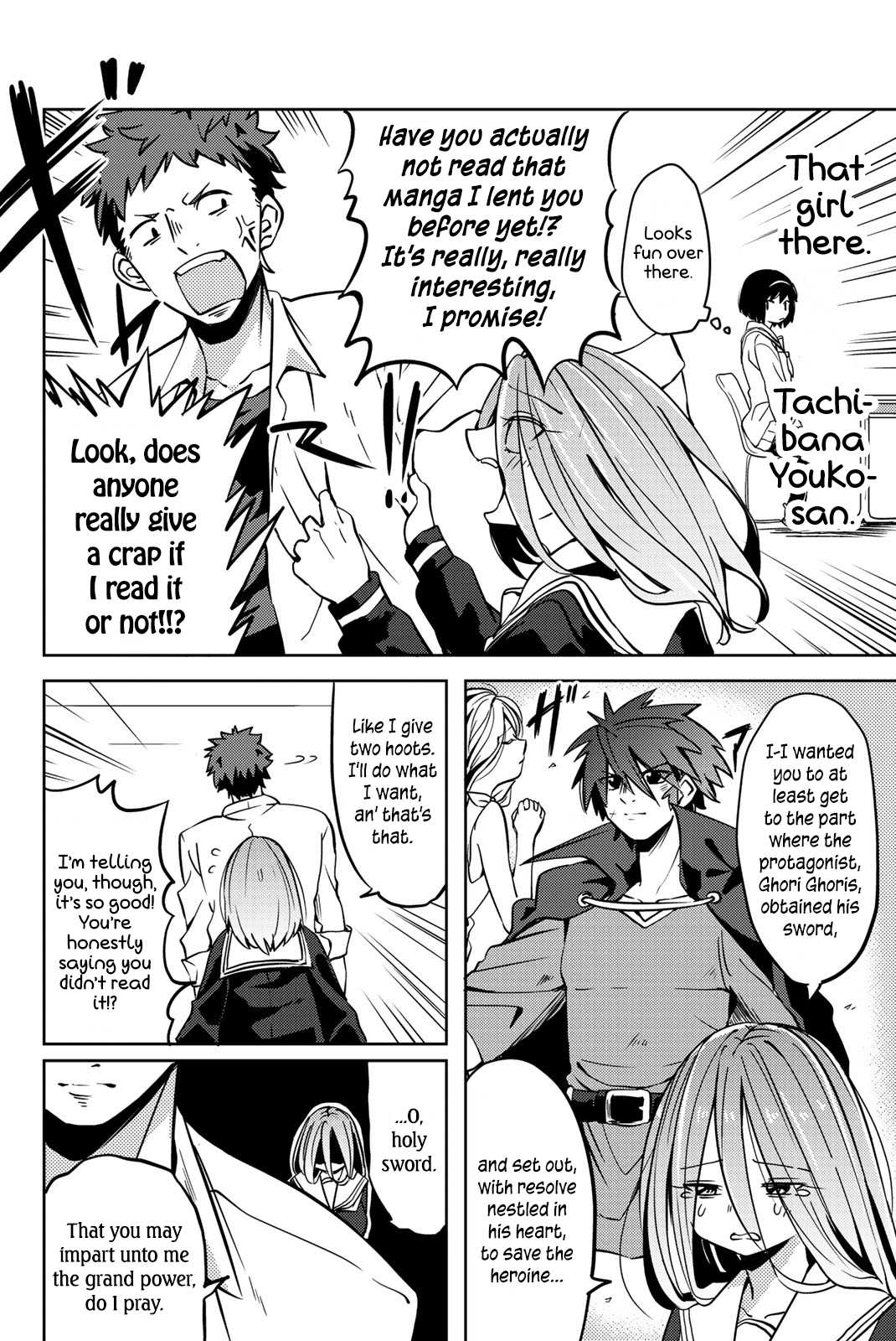 Yoko-san, Sugari Yoru Chapter 3 page 3 - Chapter 3: Hinata-san