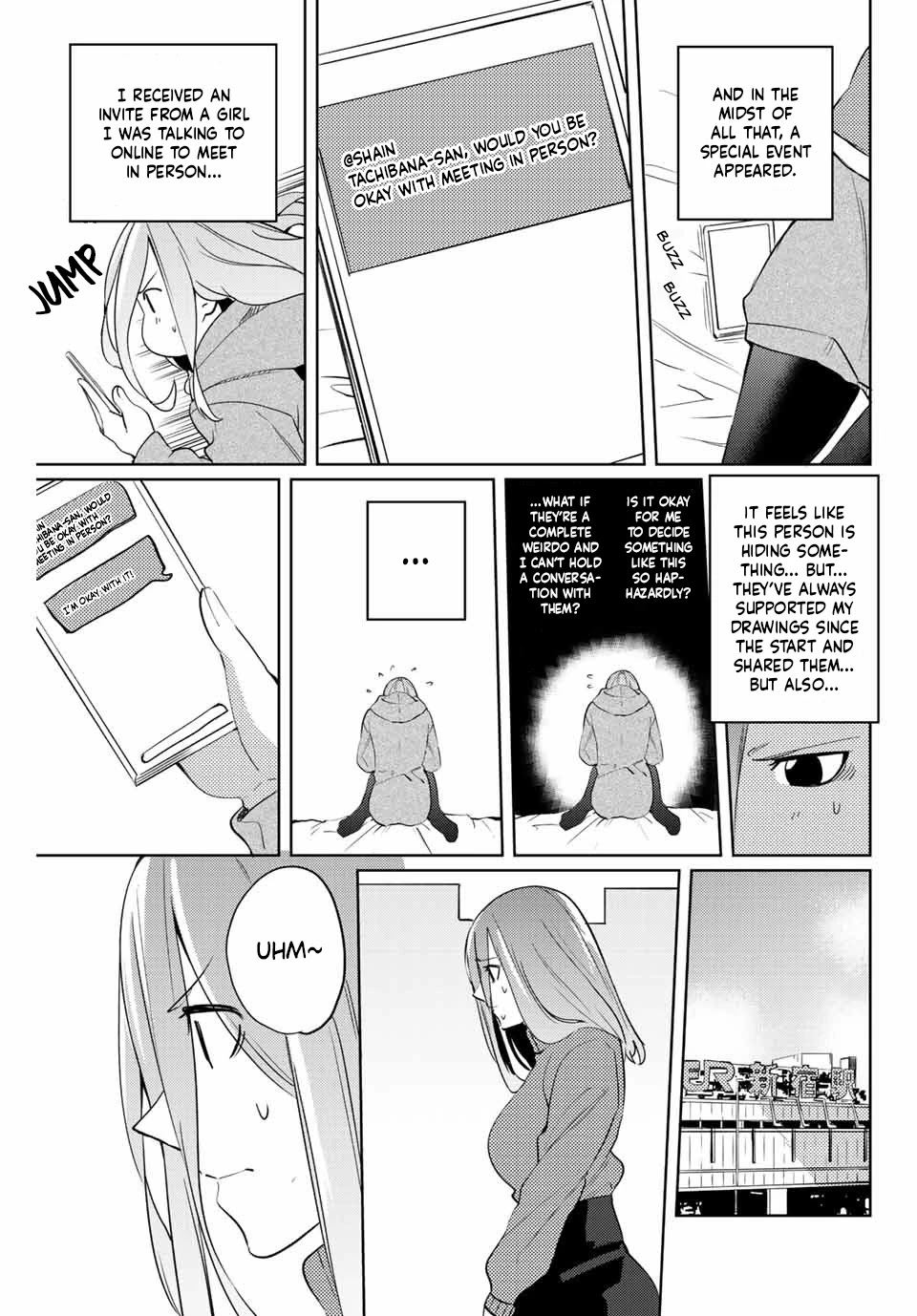 Yoko-san, Sugari Yoru Chapter 30 page 7 - Chapter 30: Social Media is Complicated