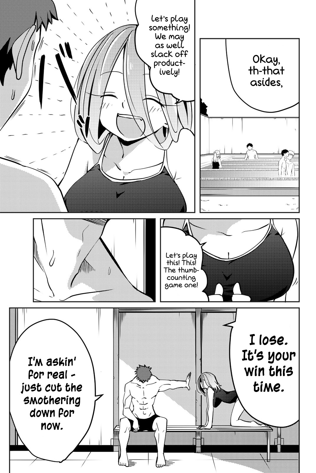 Yoko-san, Sugari Yoru Chapter 9 page 11 - Chapter 9: Together at the Pool