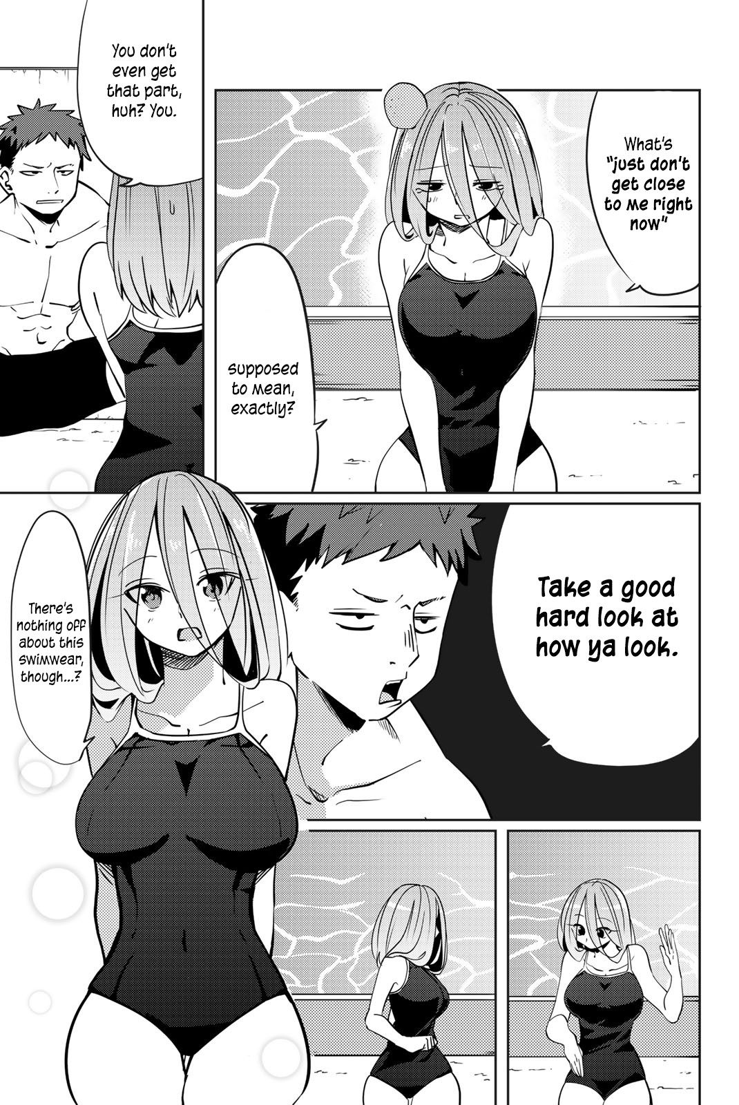 Yoko-san, Sugari Yoru Chapter 9 page 3 - Chapter 9: Together at the Pool