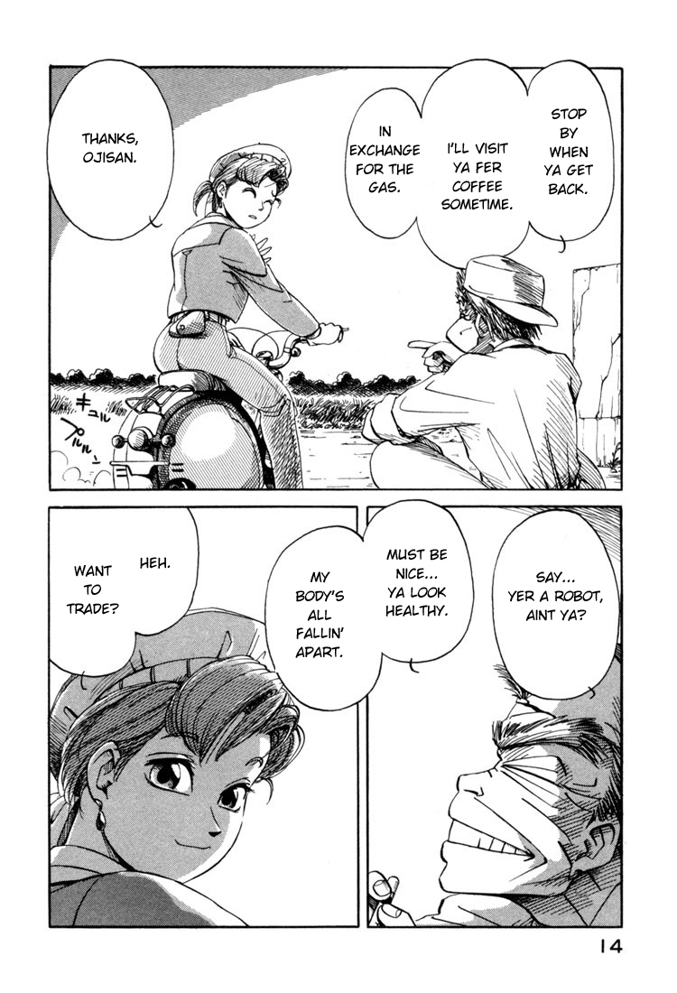 Yokohama Kaidashi Kikou Chapter 0 page 16 - Chapter 0: Prologue