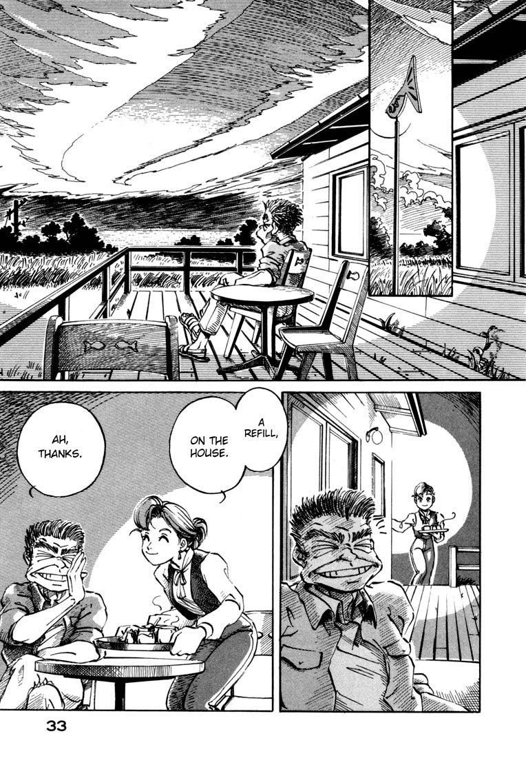 Yokohama Kaidashi Kikou Chapter 1 page 8 - Chapter 1: The Smell of Steel in the Evening