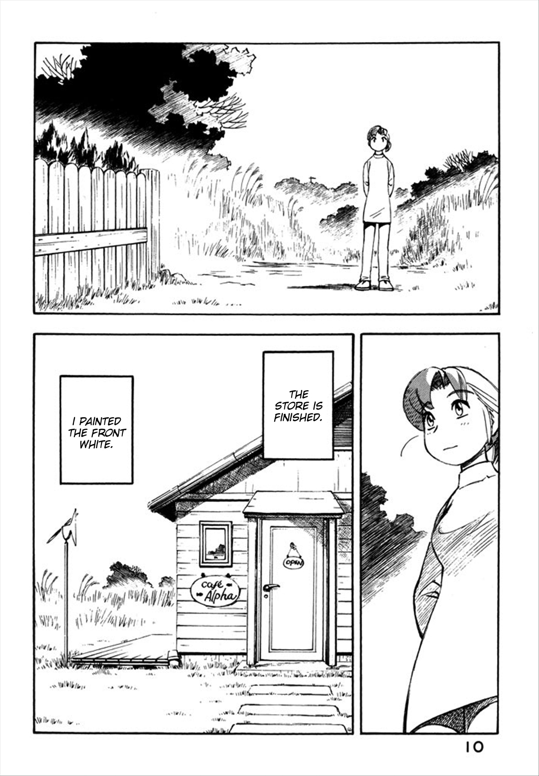 Yokohama Kaidashi Kikou Chapter 101 page 2 - Chapter 101: Two Cups at Opening