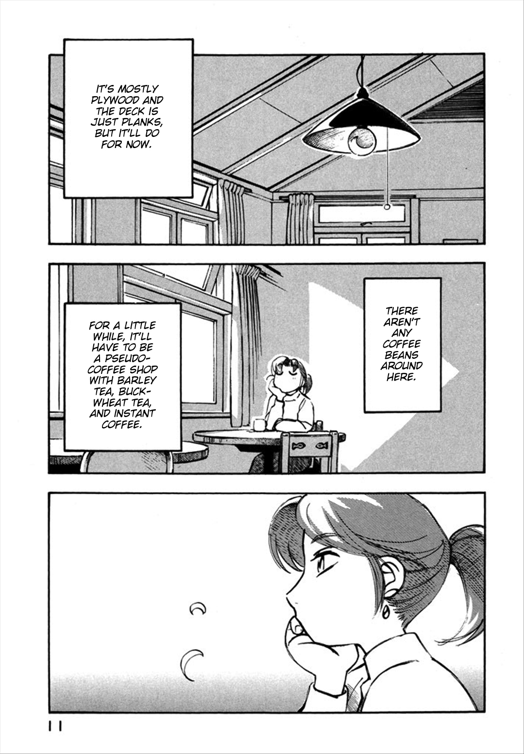 Yokohama Kaidashi Kikou Chapter 101 page 3 - Chapter 101: Two Cups at Opening