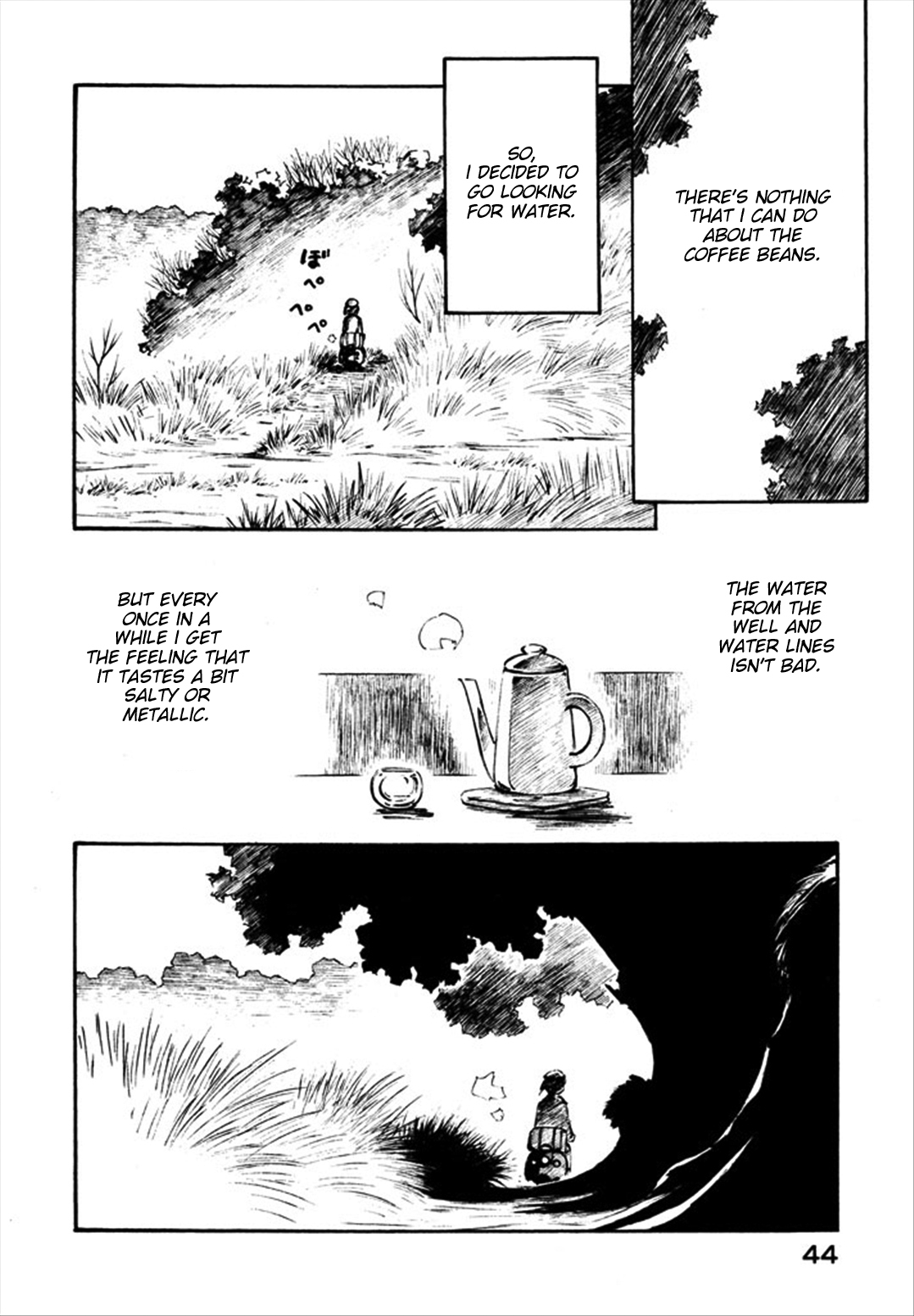 Yokohama Kaidashi Kikou Chapter 103 page 4 - Chapter 103: Cliff Water