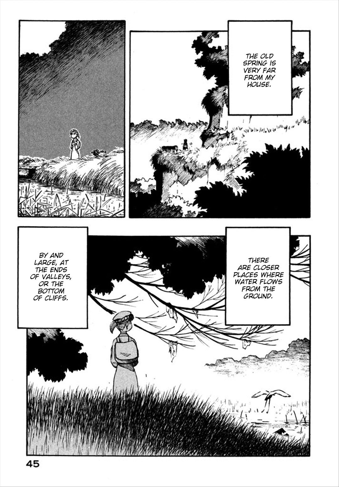 Yokohama Kaidashi Kikou Chapter 103 page 5 - Chapter 103: Cliff Water