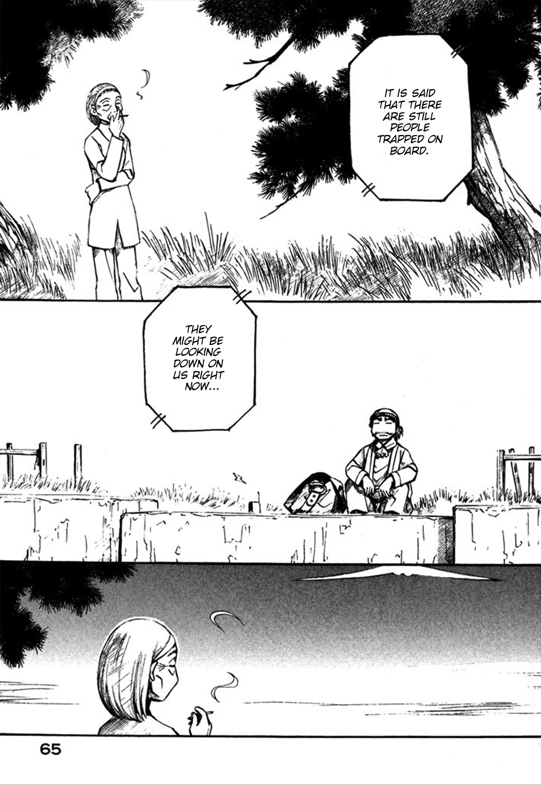 Yokohama Kaidashi Kikou Chapter 104 page 9 - Chapter 104: Crossing
