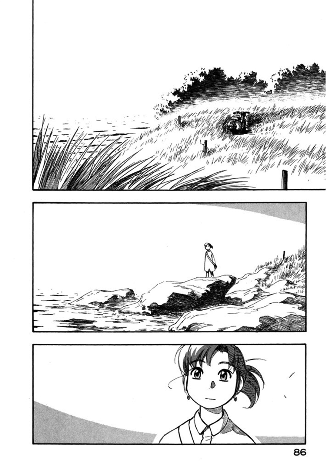 Yokohama Kaidashi Kikou Chapter 106 page 2 - Chapter 106: Road, Town, and Host