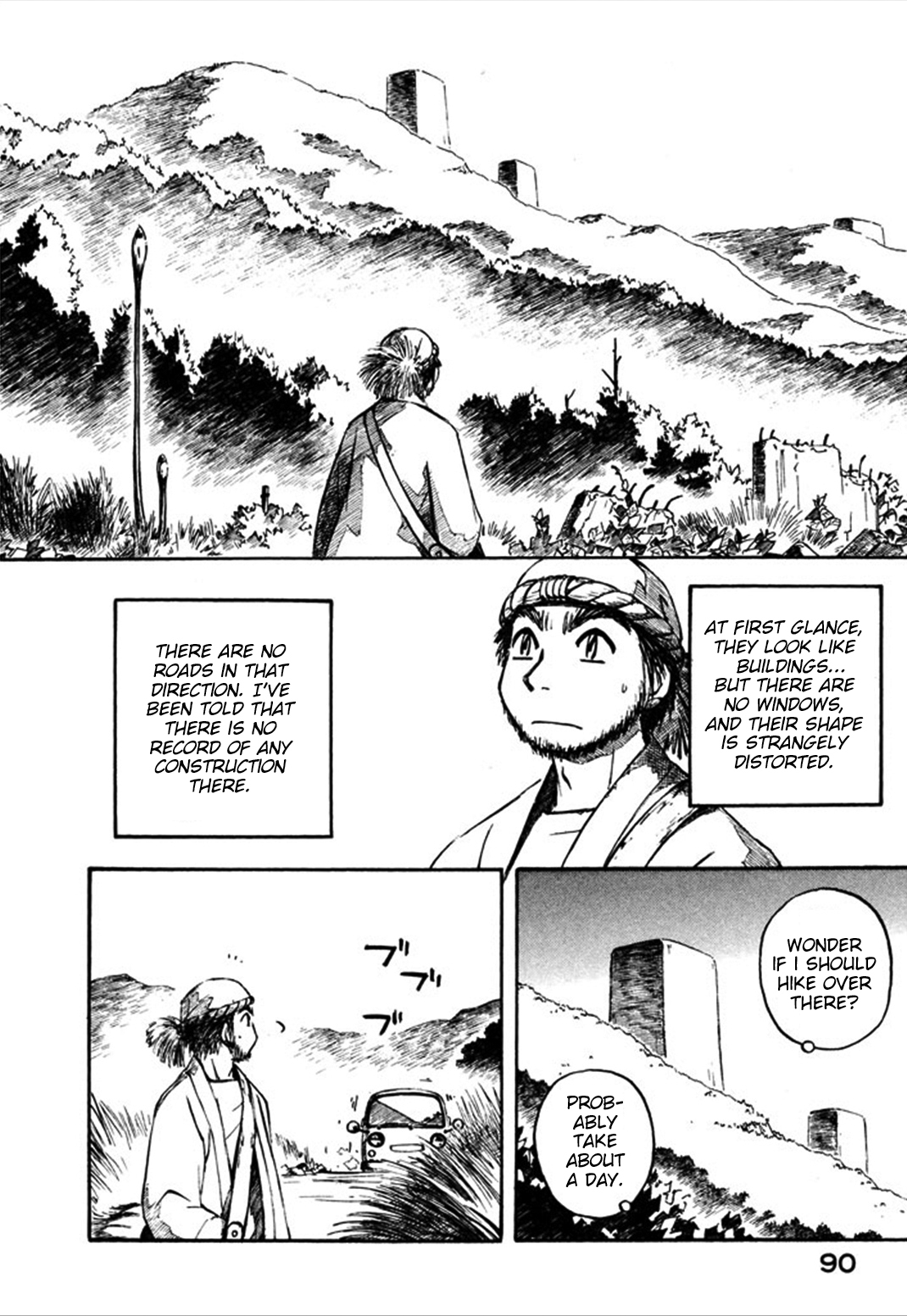 Yokohama Kaidashi Kikou Chapter 106 page 6 - Chapter 106: Road, Town, and Host
