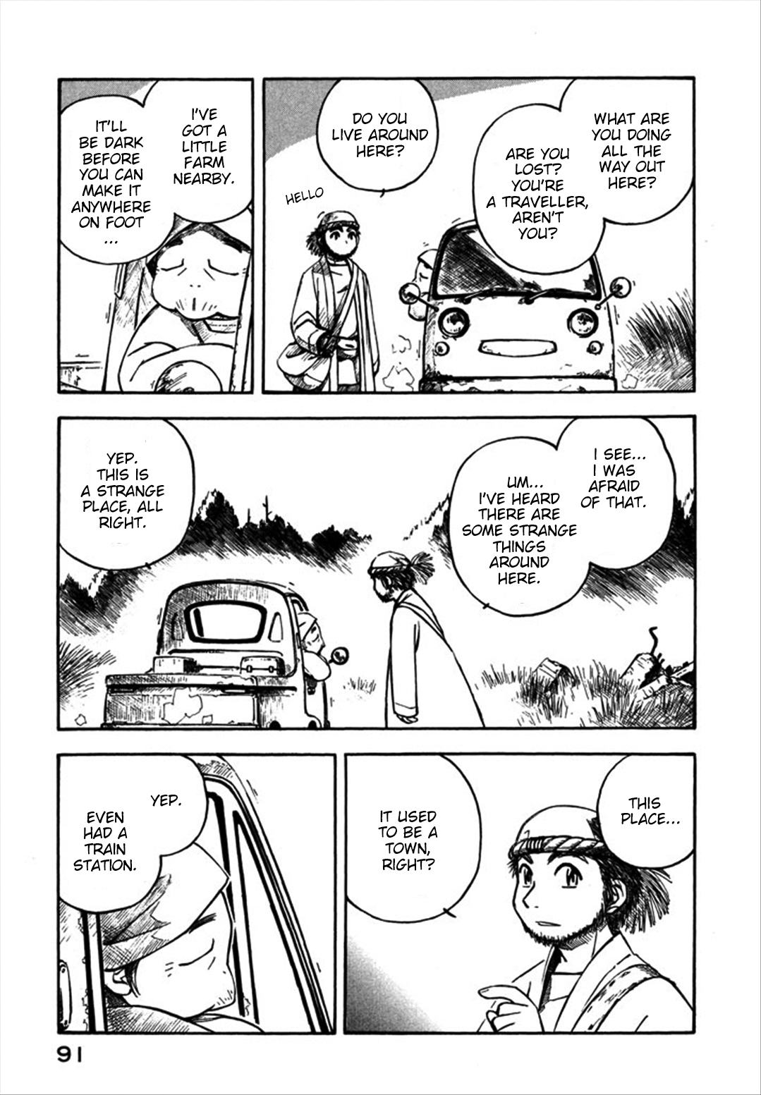 Yokohama Kaidashi Kikou Chapter 106 page 7 - Chapter 106: Road, Town, and Host