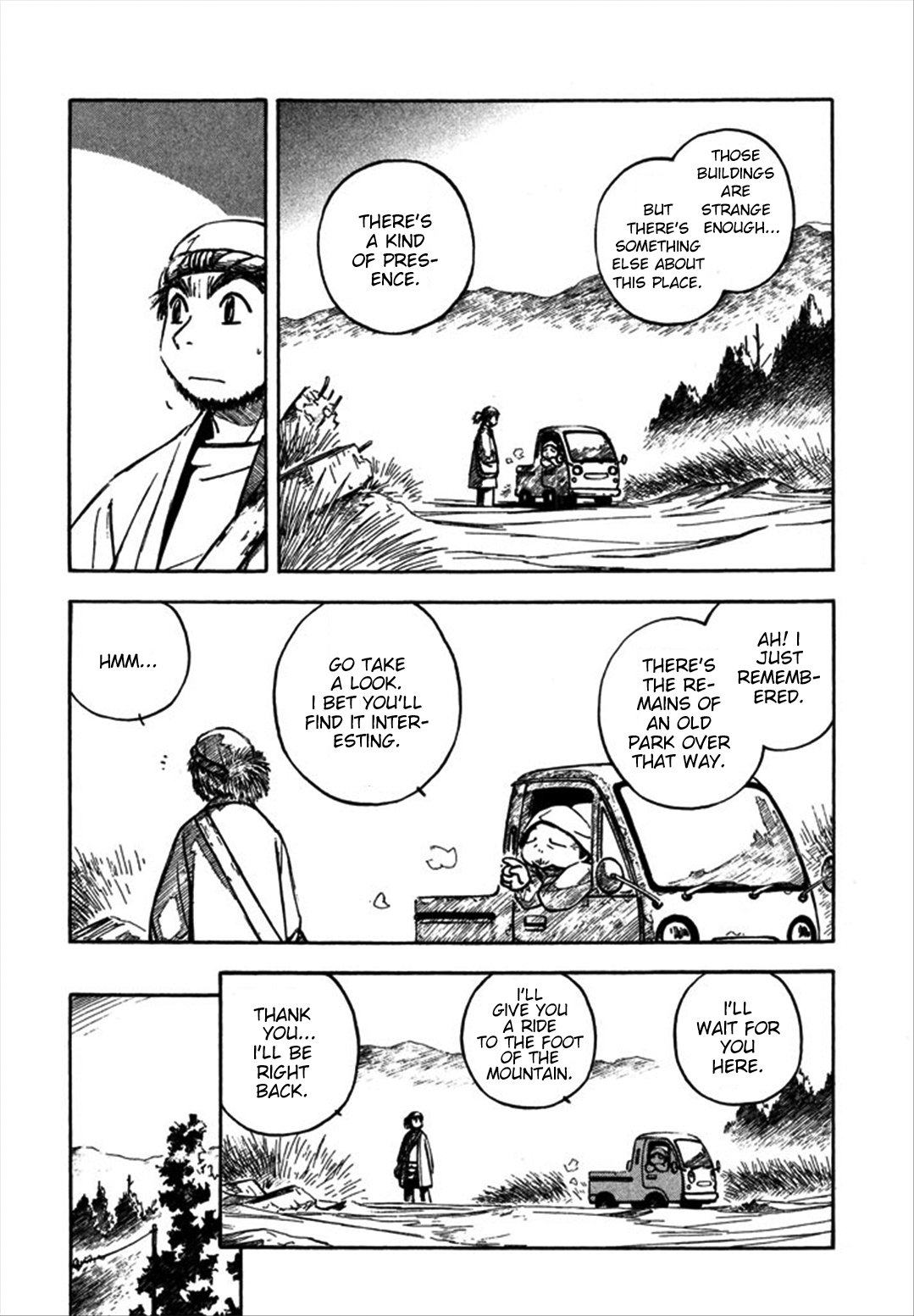Yokohama Kaidashi Kikou Chapter 106 page 9 - Chapter 106: Road, Town, and Host