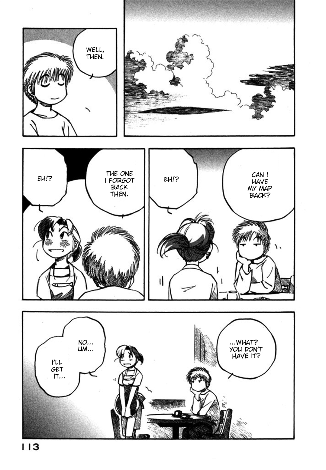 Yokohama Kaidashi Kikou Chapter 107 page 13 - Chapter 107: Regular Customer