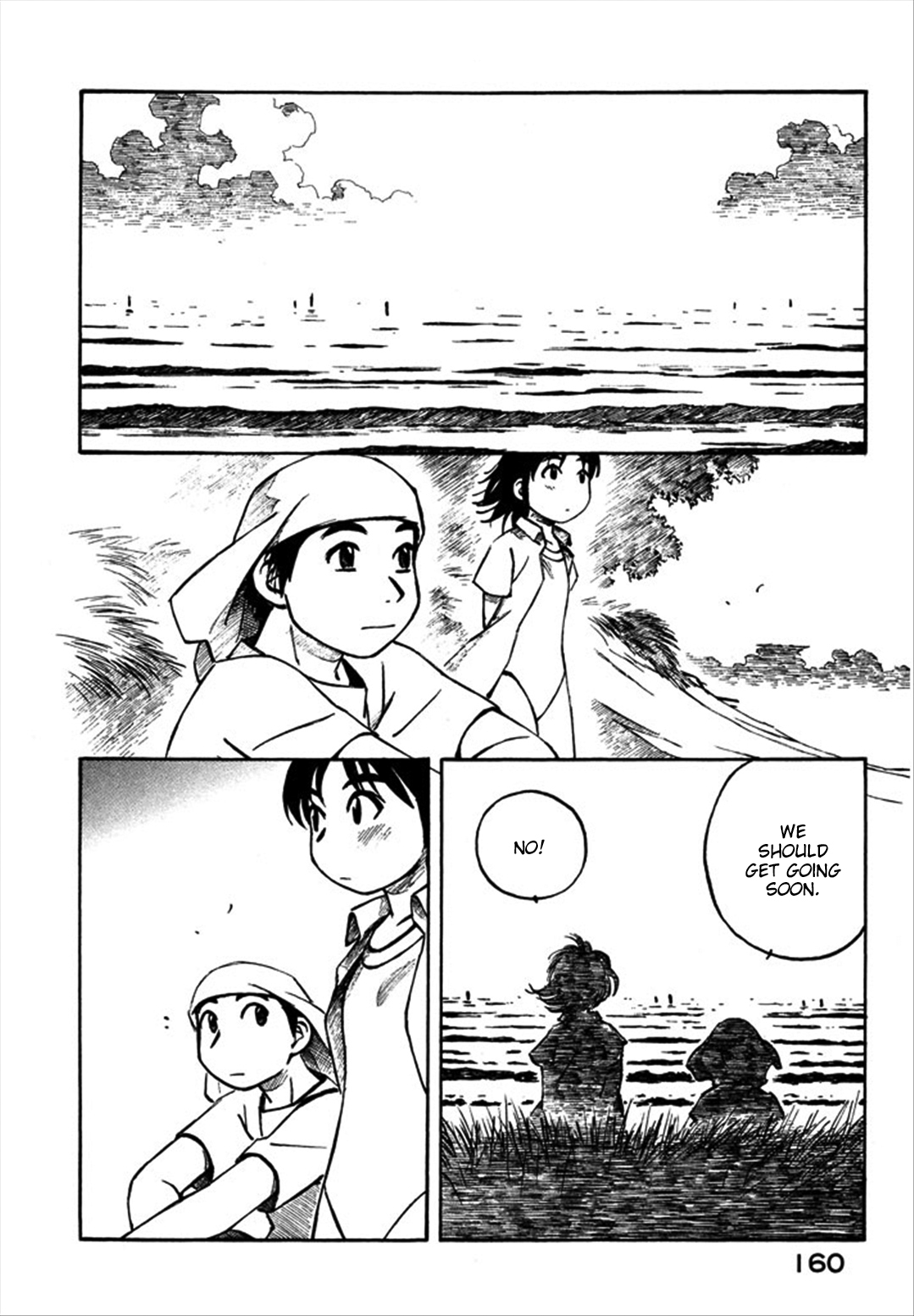 Yokohama Kaidashi Kikou Chapter 110 page 12 - Chapter 110: Two Ships