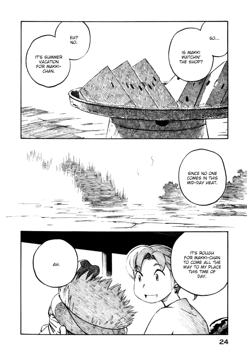 Yokohama Kaidashi Kikou Chapter 122 page 6 - Chapter 122: Watermelon Day