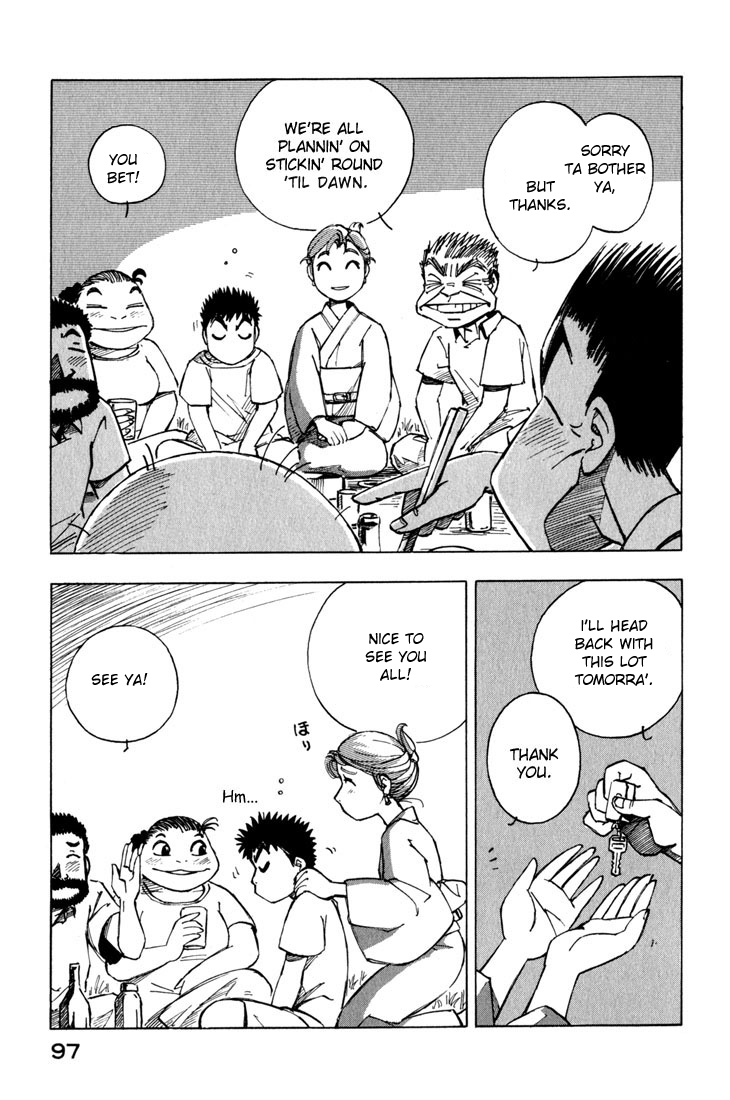 Yokohama Kaidashi Kikou Chapter 13 page 15 - Chapter 13: Kamakura Fireworks