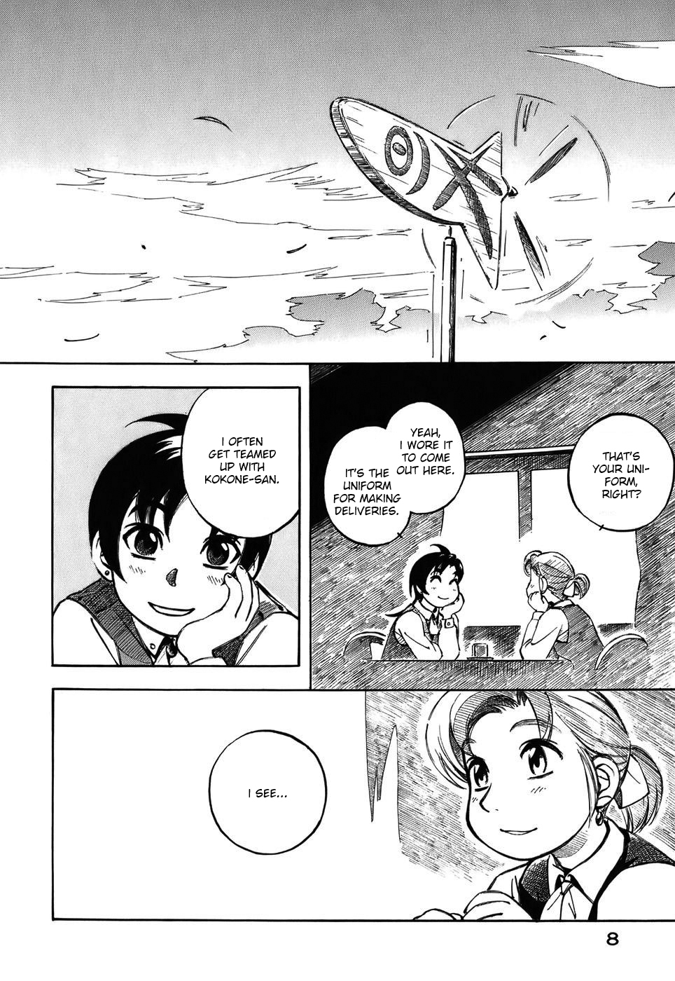 Yokohama Kaidashi Kikou Chapter 131 page 11 - Chapter 131: Air