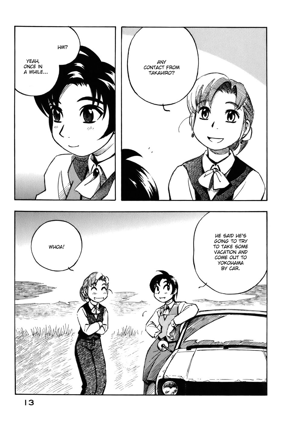 Yokohama Kaidashi Kikou Chapter 131 page 16 - Chapter 131: Air