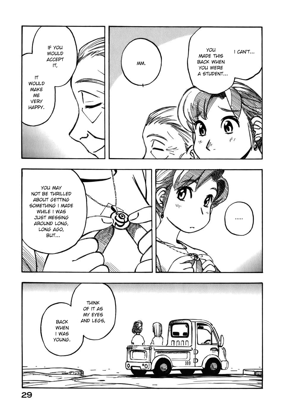 Yokohama Kaidashi Kikou Chapter 132 page 13 - Chapter 132: One Who Sees, Walks, and is Delighted