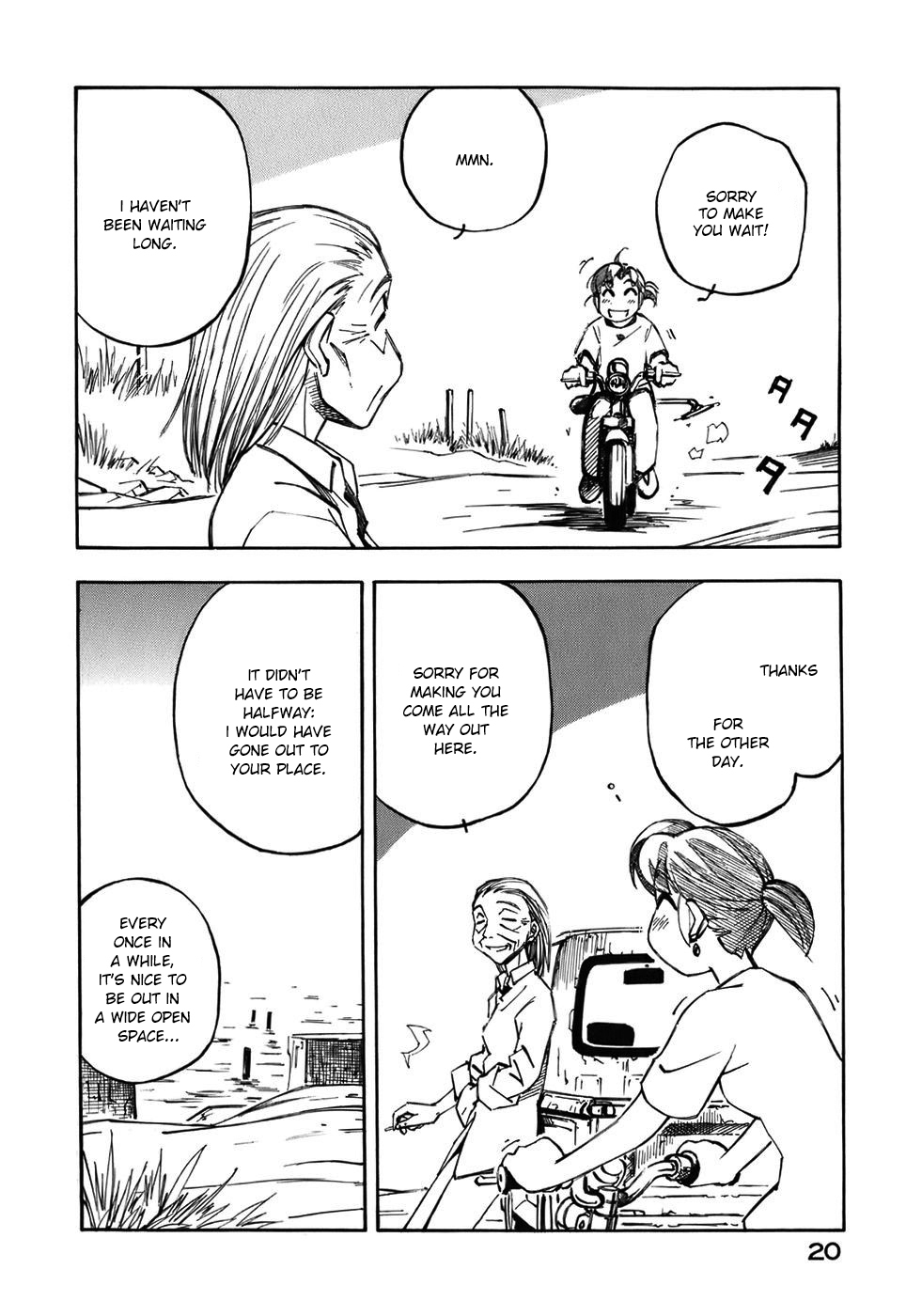 Yokohama Kaidashi Kikou Chapter 132 page 4 - Chapter 132: One Who Sees, Walks, and is Delighted