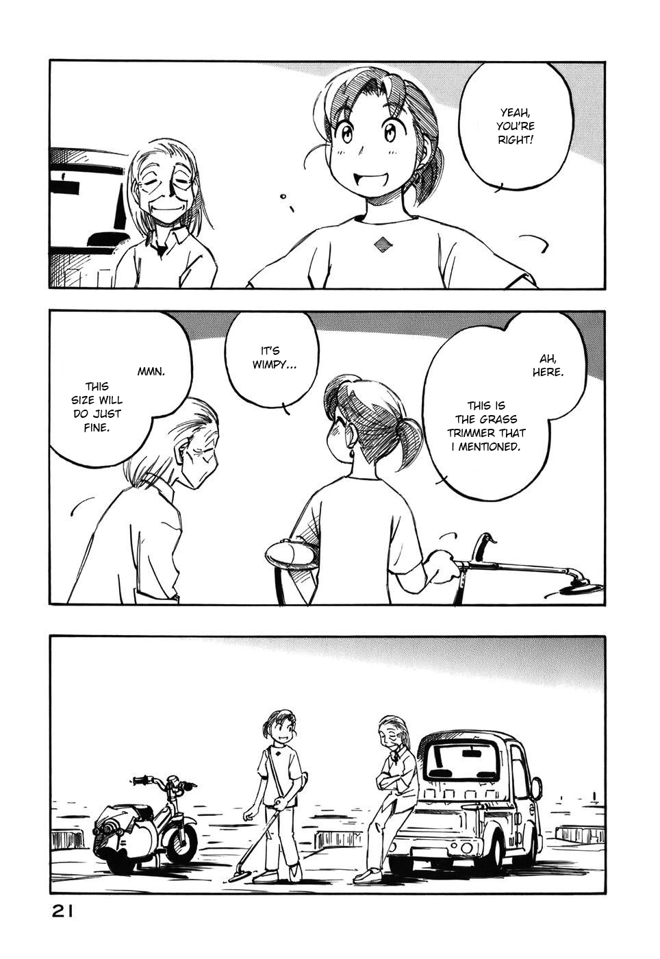 Yokohama Kaidashi Kikou Chapter 132 page 5 - Chapter 132: One Who Sees, Walks, and is Delighted
