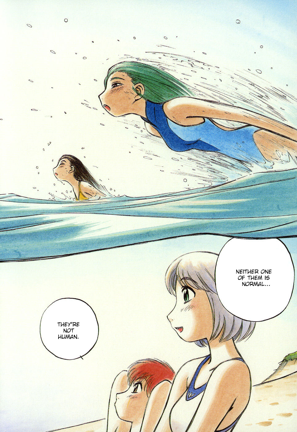 Yokohama Kaidashi Kikou Chapter 133 page 4 - Chapter 133: The Group at the Ocean