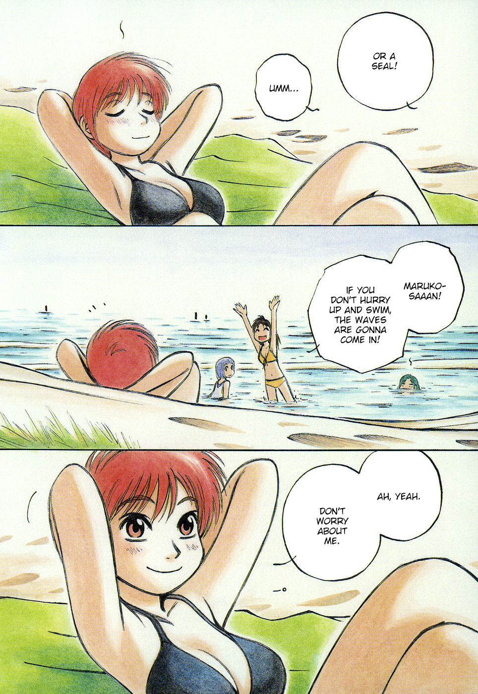 Yokohama Kaidashi Kikou Chapter 133 page 6 - Chapter 133: The Group at the Ocean