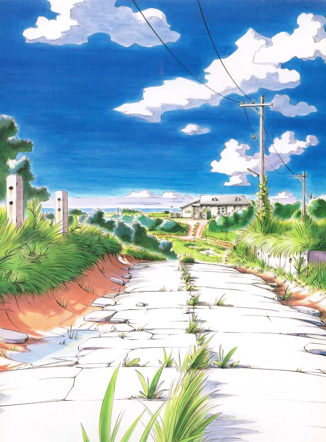 Yokohama Kaidashi Kikou Chapter 140.6 page 8 - Chapter 140.6: Postcard Book (Part 1)