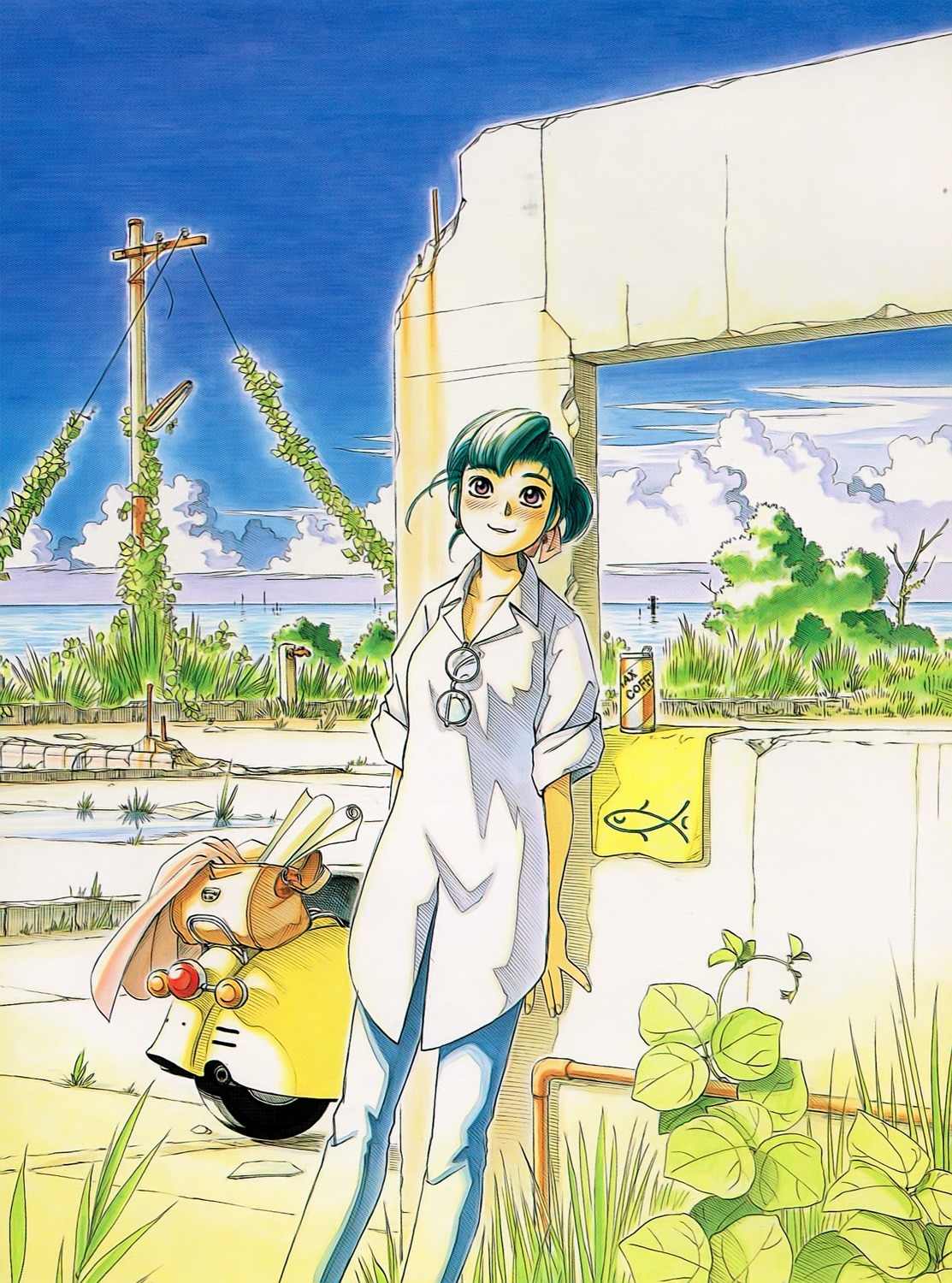 Yokohama Kaidashi Kikou Chapter 140.7 page 3 - Chapter 140.7: Postcard Book (Part 2)