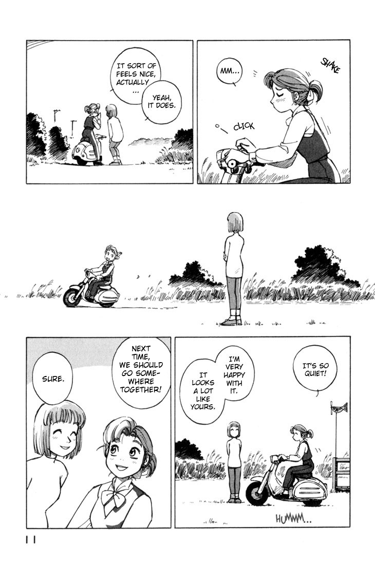 Yokohama Kaidashi Kikou Chapter 16 page 13 - Chapter 16: Apron