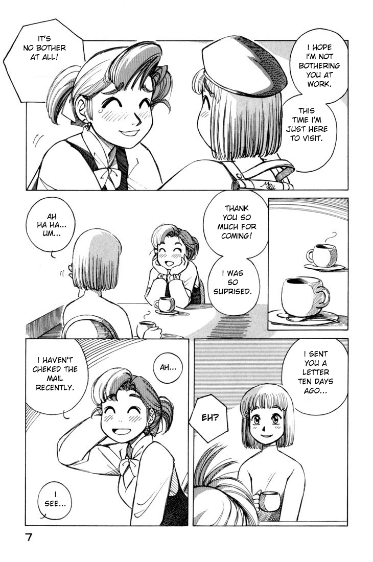 Yokohama Kaidashi Kikou Chapter 16 page 9 - Chapter 16: Apron