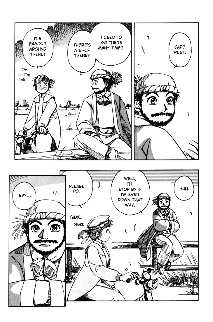 Yokohama Kaidashi Kikou Chapter 19 page 13 - Chapter 19: Northern Erosion