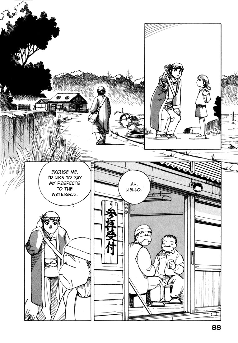 Yokohama Kaidashi Kikou Chapter 21 page 6 - Chapter 21: The Water God