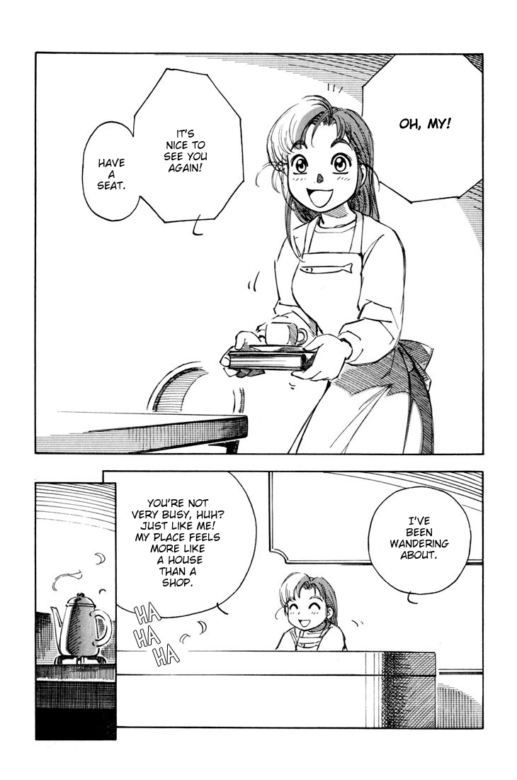 Yokohama Kaidashi Kikou Chapter 30 page 7 - Chapter 30: Cafe Alpha
