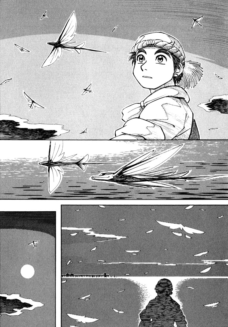 Yokohama Kaidashi Kikou Chapter 40 page 15 - Chapter 40: Moonlit Night Watch