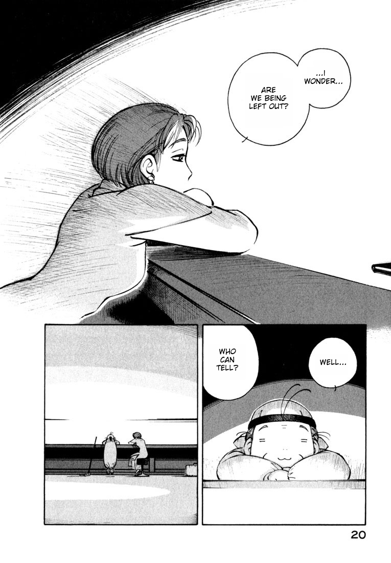 Yokohama Kaidashi Kikou Chapter 44 page 12 - Chapter 44: Eyes of Stars, Eyes of People