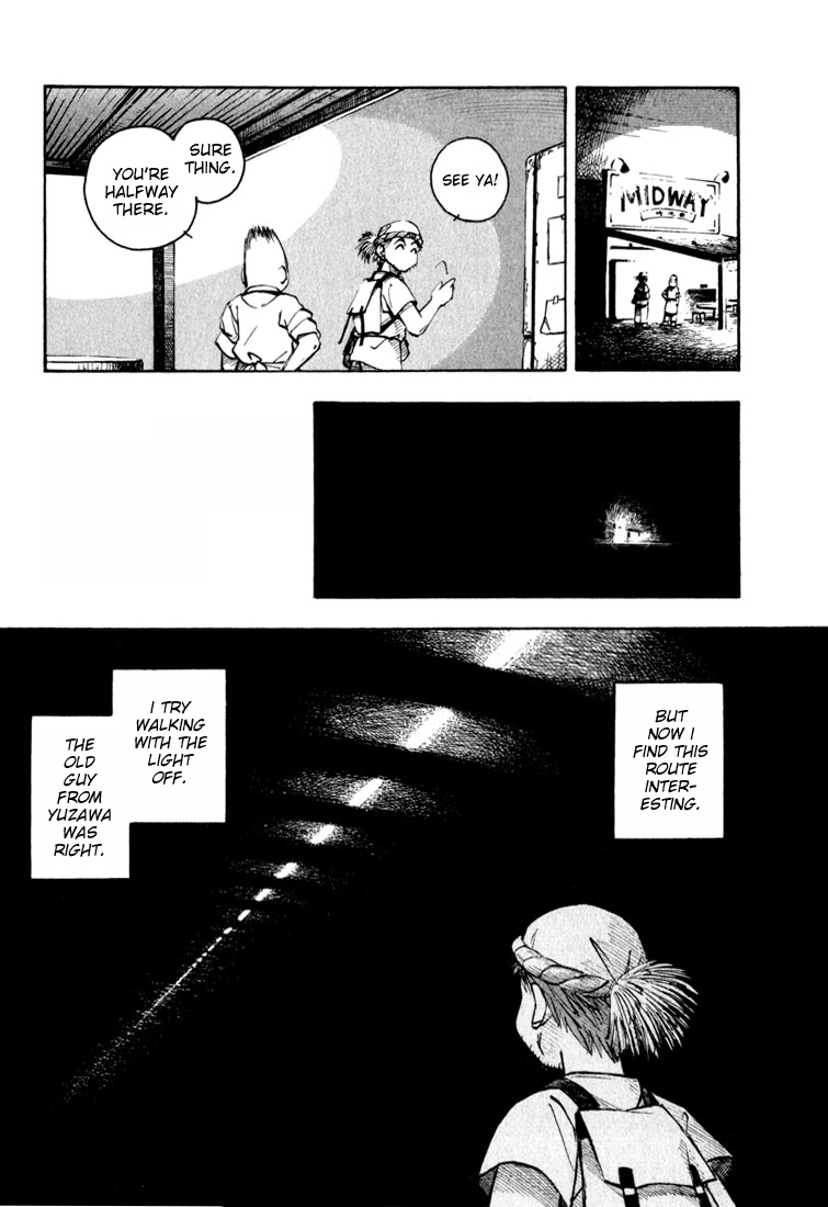 Yokohama Kaidashi Kikou Chapter 51 page 13 - Chapter 51: Mountain Tunnel